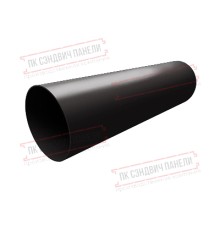 Труба ПВХ 3м коричневая RR 32
