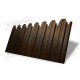 Профнастил фигурный С10 - 0,45 Окрас - двухсторонний Print Elite с пленкой Antique Wood.