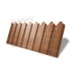 Профнастил фигурный С20 - 0,45 Окрас - А, Print Elite Honey Wood.