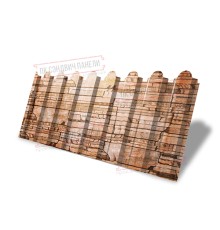 Профнастил фигурный С20 - 0,45 Окрас - А, Print Elite Sand Stone.