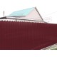 Профнастил фигурный C8 - 0,4 ПЭ RAL 3005 красное вино.