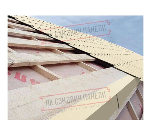 Планка карнизная 100х69х2000 ПЭ-1015-0.45