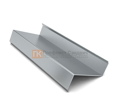 Z-образный профиль 200x55x3000-3,0 мм, оцинкованный