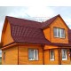 Металлочерепица классик плюс RAL3005 Полиэстер-0.45