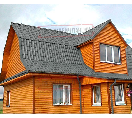Металлочерепица классик плюс RAL7005 Satin-0.5