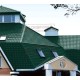 Металлочерепица Квадро профи RAL6005 Quarzit-0,5
