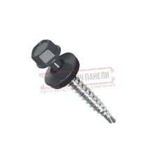 Саморезы 4,8х35 RAL 7024