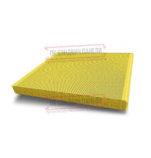 Сэндвич панели акустические стеновые с минеральной ватой, ширина 1200 мм, толщина 150 мм, 0.5/0.5, RAL1018