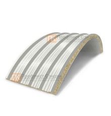 Сэндвич-панели арочные с минеральной ватой, ширина 1200 мм, толщина 60 мм, 0.5/0.5, RAL9003
