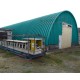 Профнастил H112ПГ-0.95, для бескаркасных ангаров, Полиэстер RAL 5021