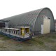 Профнастил H112ПГ-0.7, для бескаркасных ангаров, Полиэстер RAL 7005.